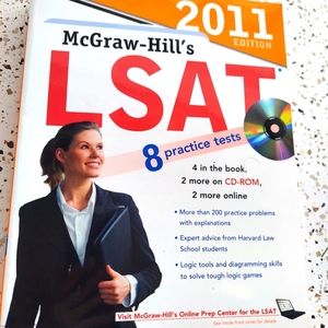 *Un-Used*McGraw-Hills LSAT Prep Book